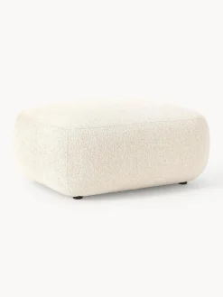 Reposapies Puf En Tejido Boucle Sofia
