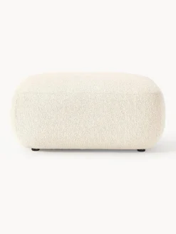 Reposapies Puf En Tejido Boucle Sofia