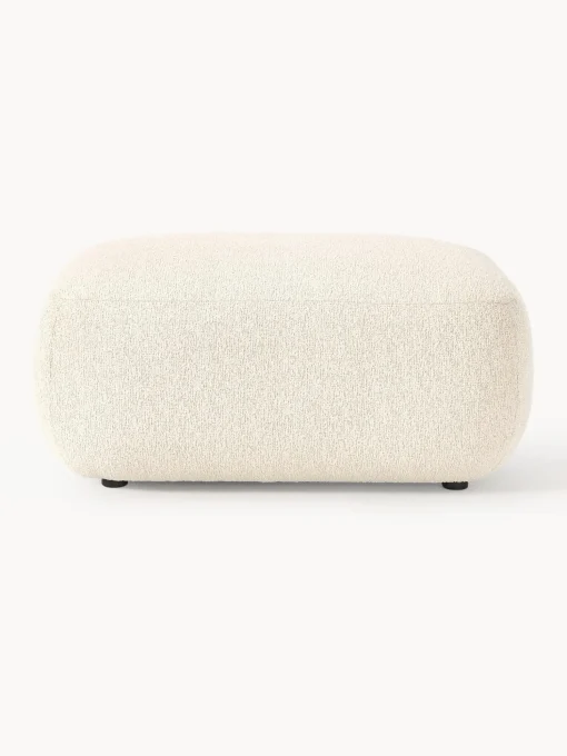Reposapies Puf En Tejido Boucle Sofia