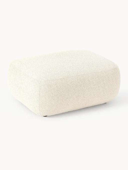 Reposapies Puf En Tejido Boucle Sofia