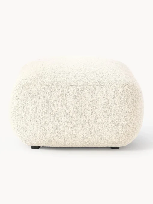 Reposapies Puf En Tejido Boucle Sofia