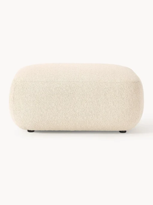 Reposapies Puf En Tejido Boucle Sofia