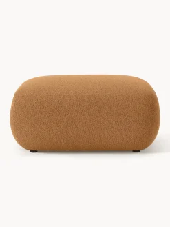 Reposapies Puf En Tejido Boucle Sofia