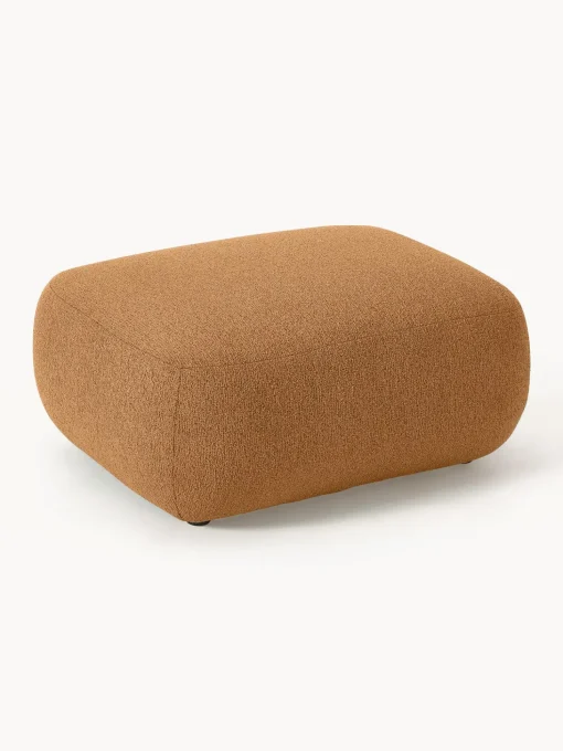 Reposapies Puf En Tejido Boucle Sofia