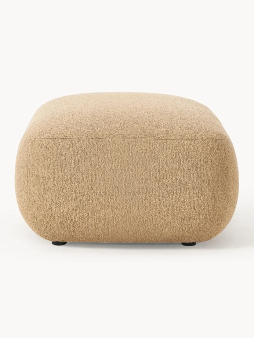 Reposapies Puf En Tejido Boucle Sofia