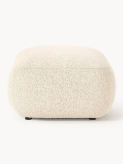 Reposapies Puf En Tejido Boucle Sofia
