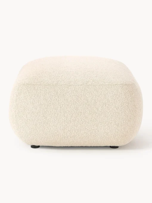 Reposapies Puf En Tejido Boucle Sofia