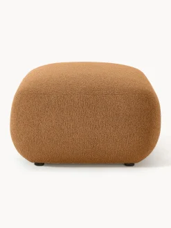 Reposapies Puf En Tejido Boucle Sofia