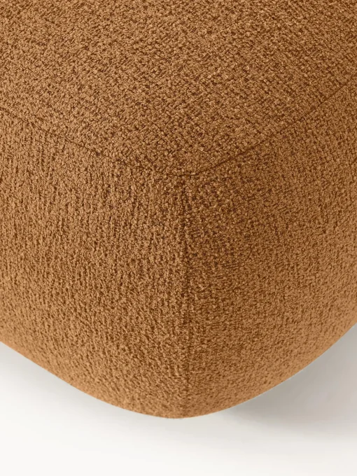 Reposapies Puf En Tejido Boucle Sofia