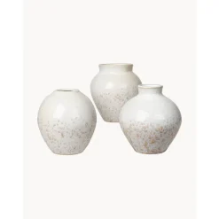 Set De Jarrones De Ceramica Ingrid, 3 Pzas.