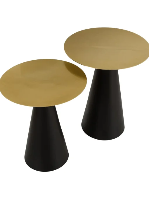 Set De Mesas Auxiliares De Metal Zelda, 2 Uds.