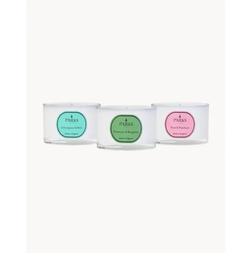 Set De Velas Perfumadas Vintage Aromatherapy, 3 Uds.