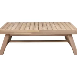 Set Lounge Para Exterior De Madera De Acacia Lu, 4 Pzas.