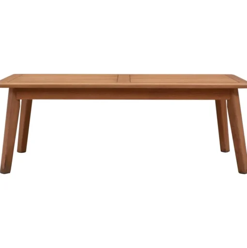 Set Lounge Para Exterior De Madera De Eucalipto Bergen, 4 Pzas.