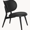 Silla Artesanal De Cuero Y Madera Rocker