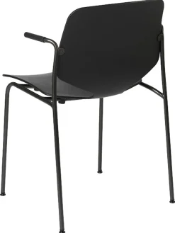 Silla Con Reposabrazos Artesanal De Plastico Nova Sea