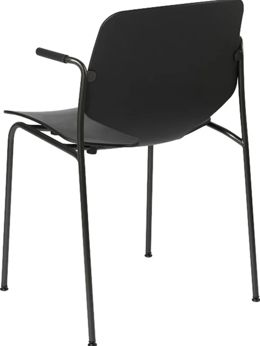 Silla Con Reposabrazos Artesanal De Plastico Nova Sea
