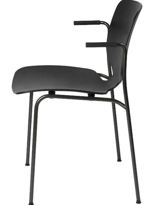 Silla Con Reposabrazos Artesanal De Plastico Nova Sea