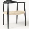 Silla Con Reposabrazos De Madera De Fresno Pavel