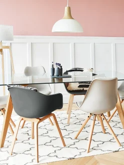 Silla Con Reposabrazos De Plastico Claire
