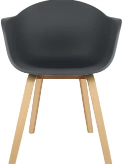 Silla Con Reposabrazos De Plastico Claire