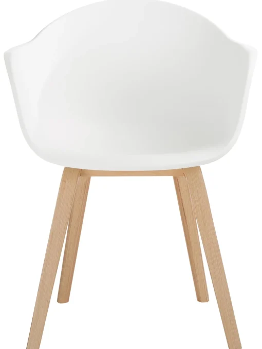 Silla Con Reposabrazos De Plastico Claire