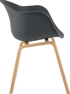 Silla Con Reposabrazos De Plastico Claire