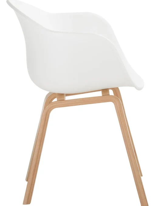 Silla Con Reposabrazos De Plastico Claire