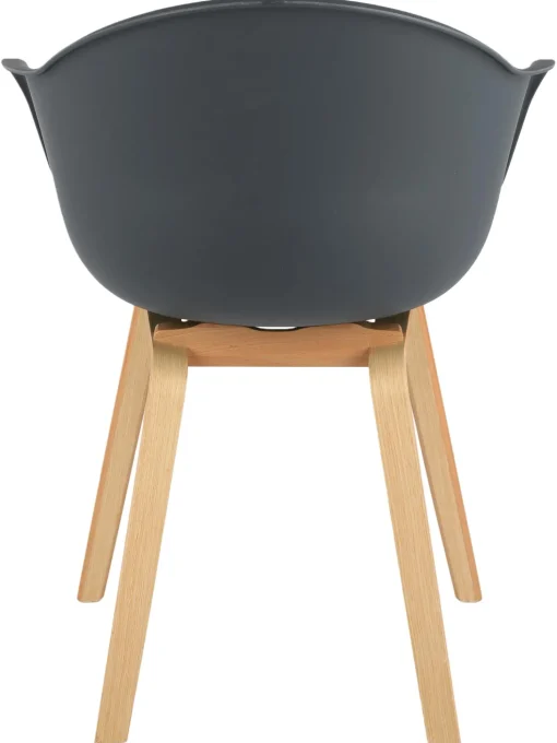 Silla Con Reposabrazos De Plastico Claire