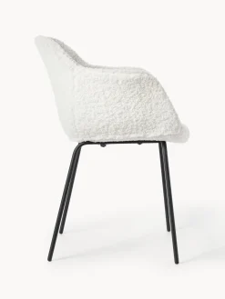 Silla Con Reposabrazos De Borreguillo Fiji