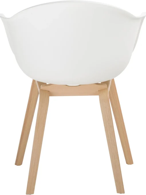 Silla Con Reposabrazos De Plastico Claire