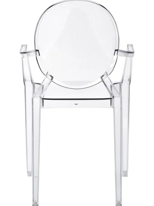Silla Con Reposabrazos De Diseno Louis Ghost