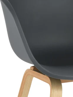 Silla Con Reposabrazos De Plastico Claire