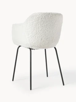 Silla Con Reposabrazos De Borreguillo Fiji