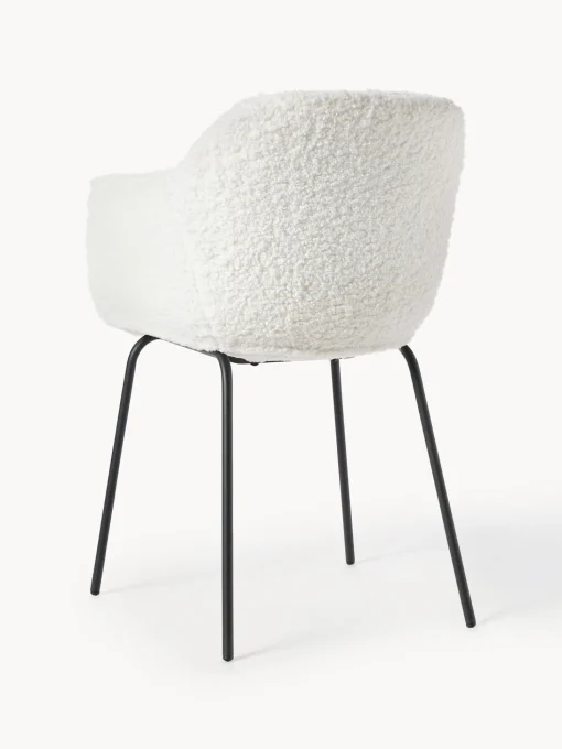Silla Con Reposabrazos De Borreguillo Fiji