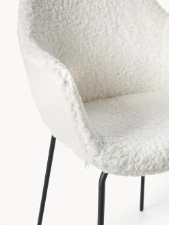 Silla Con Reposabrazos De Borreguillo Fiji