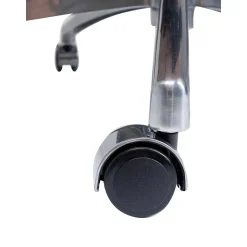 Silla De Oficina De Cuero Sintetico Rouven, Altura Regulable