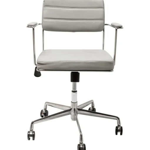 Silla De Oficina De Cuero Sintetico Dottore