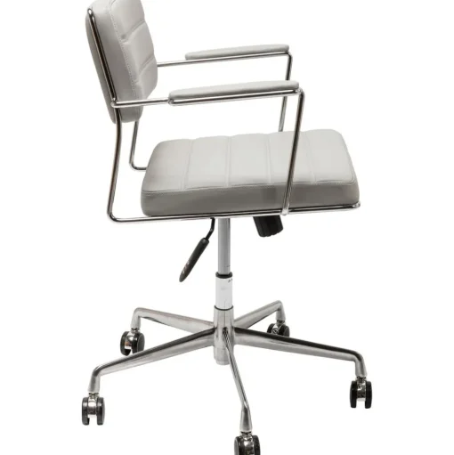 Silla De Oficina De Cuero Sintetico Dottore