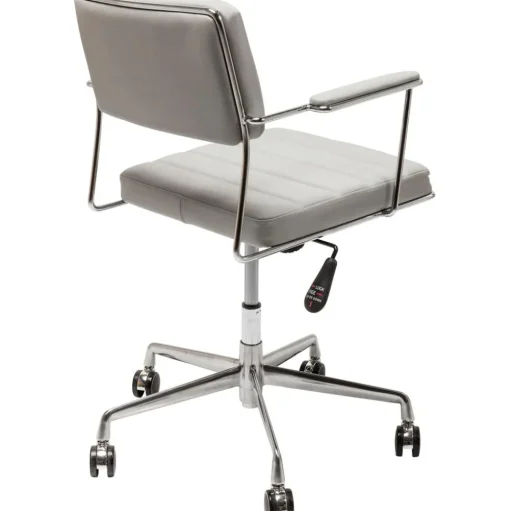 Silla De Oficina De Cuero Sintetico Dottore