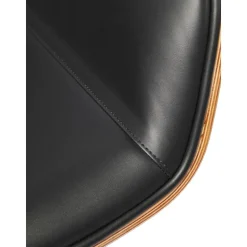 Silla De Oficina De Cuero Sintetico Rouven, Altura Regulable
