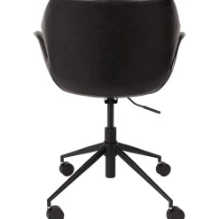 Silla De Oficina De Cuero Sintetico Nikki, Altura Regulable