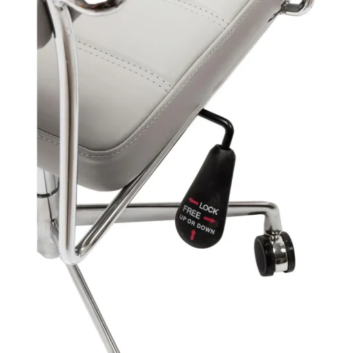 Silla De Oficina De Cuero Sintetico Dottore
