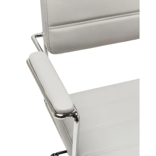 Silla De Oficina De Cuero Sintetico Dottore