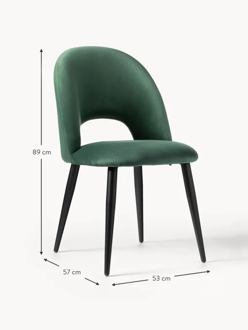 Silla De Terciopelo Rachel