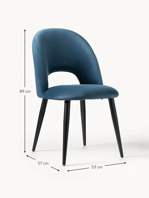 Silla De Terciopelo Rachel