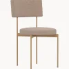 Silla Tapaizada De Metal Sedia