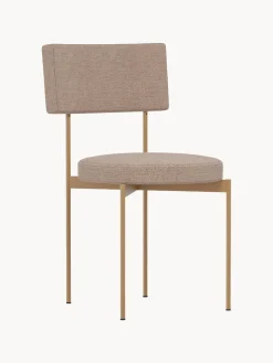 Silla Tapaizada De Metal Sedia