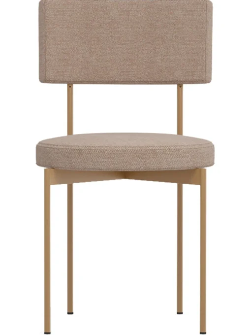 Silla Tapaizada De Metal Sedia