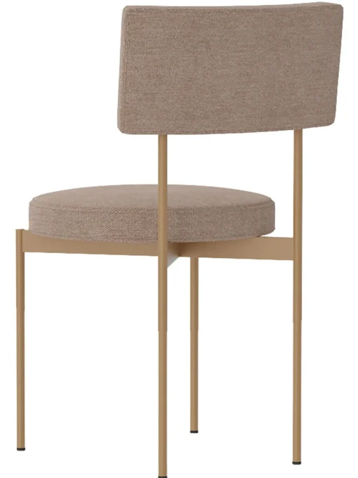 Silla Tapaizada De Metal Sedia